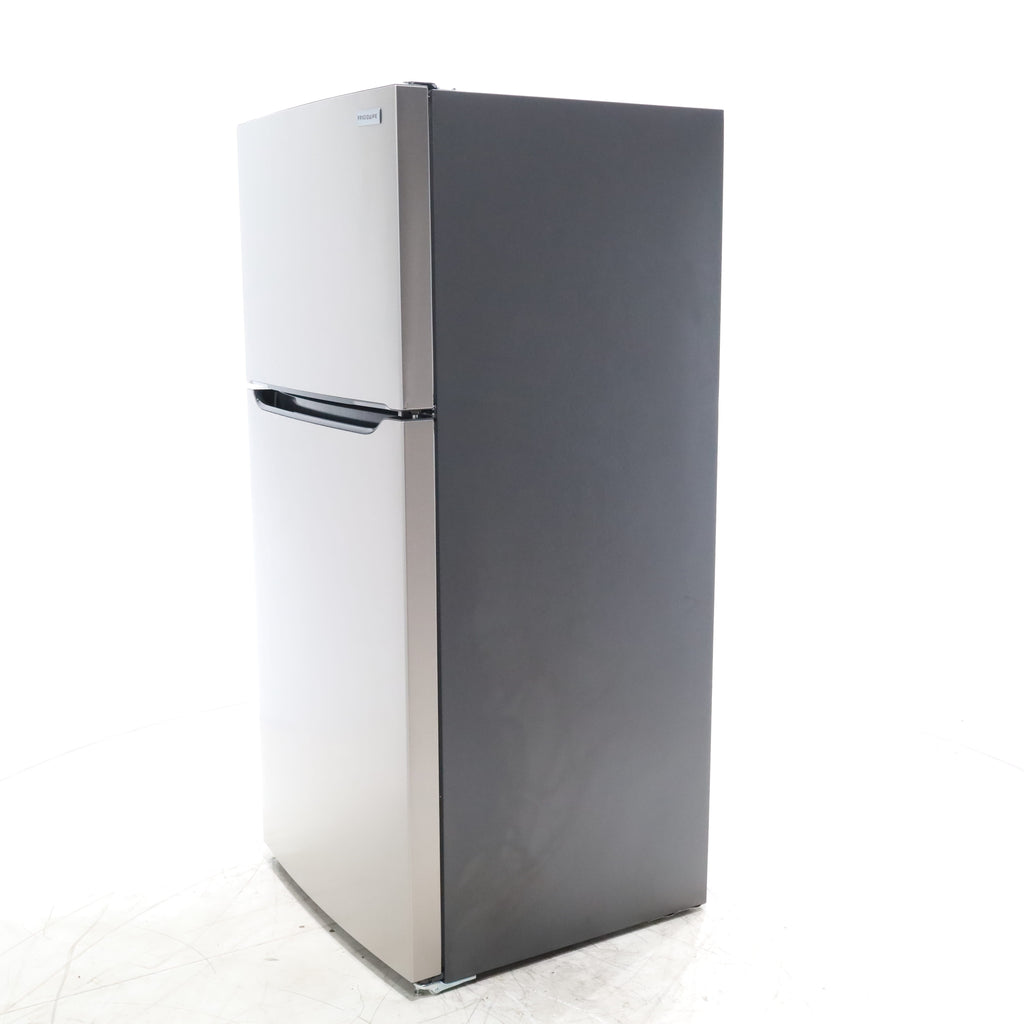Pictures of 30" Wide Easy Care Stainless Steel Frigidaire 18.3 cu. ft. Top Freezer Bottom Refrigerator with EvenTemp Cooling System - Scratch and Dent - Minor - Neu Appliance Outlet - Discount Appliance Outlet in Austin, Tx