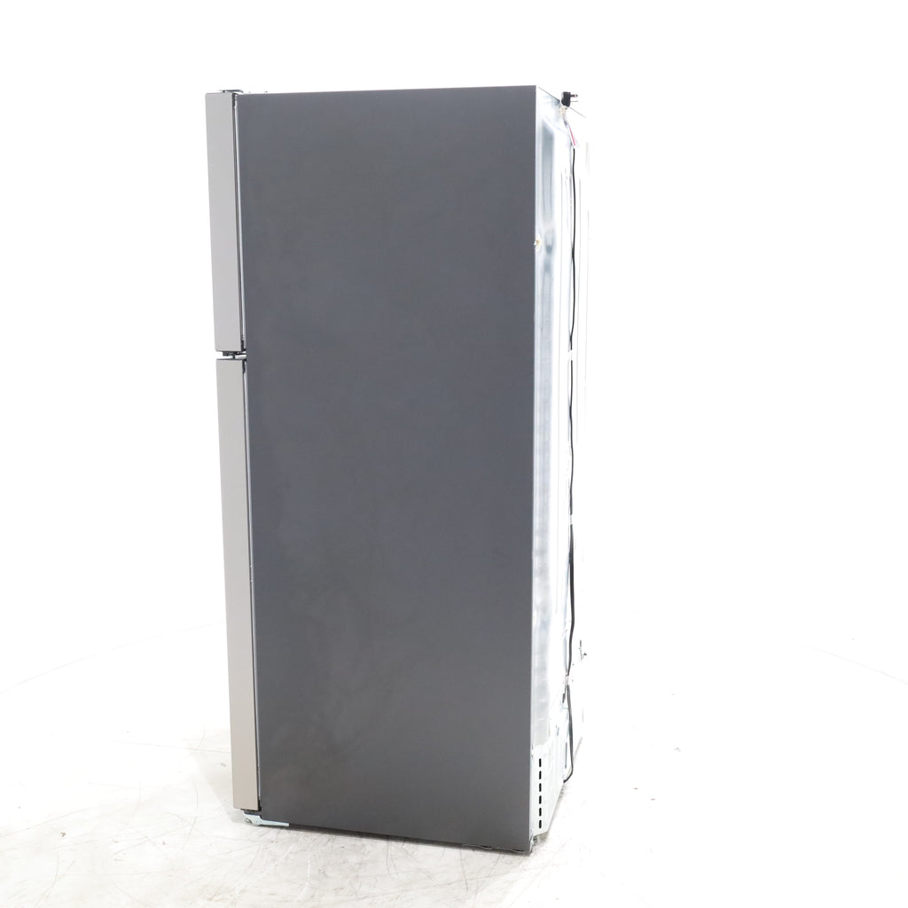 Pictures of 30" Wide Easy Care Stainless Steel Frigidaire 18.3 cu. ft. Top Freezer Bottom Refrigerator with EvenTemp Cooling System - Scratch and Dent - Minor - Neu Appliance Outlet - Discount Appliance Outlet in Austin, Tx