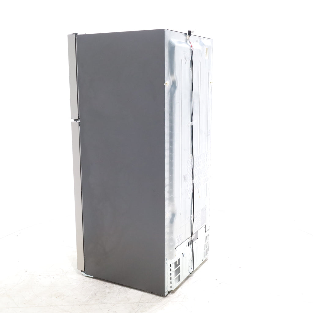 Pictures of 30" Wide Easy Care Stainless Steel Frigidaire 18.3 cu. ft. Top Freezer Bottom Refrigerator with EvenTemp Cooling System - Scratch and Dent - Minor - Neu Appliance Outlet - Discount Appliance Outlet in Austin, Tx