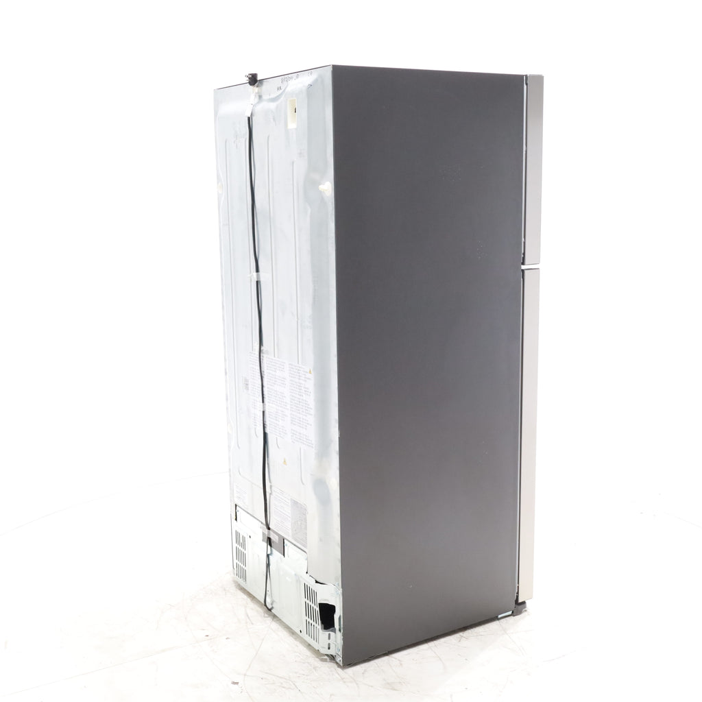 Pictures of 30" Wide Easy Care Stainless Steel Frigidaire 18.3 cu. ft. Top Freezer Bottom Refrigerator with EvenTemp Cooling System - Scratch and Dent - Minor - Neu Appliance Outlet - Discount Appliance Outlet in Austin, Tx