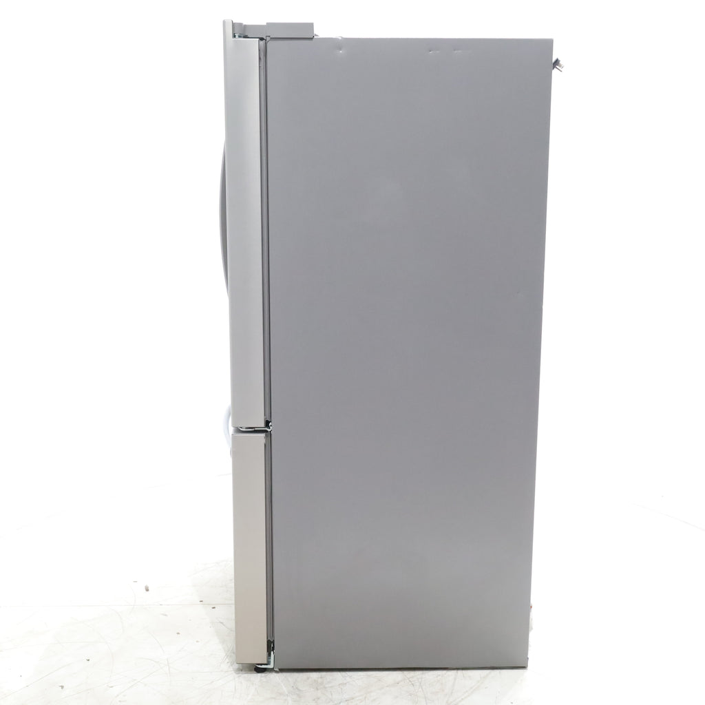 Pictures of Stainless Steel ENERGY STAR Frigidaire 27.8 cu. ft. 3 Door French Door Refrigerator with Exterior Water and Ice Dispenser - Scratch & Dent - Minor - Neu Appliance Outlet - Discount Appliance Outlet in Austin, Tx