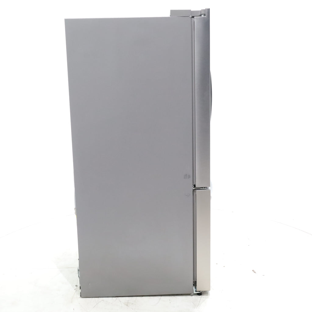 Pictures of Stainless Steel ENERGY STAR Frigidaire 27.8 cu. ft. 3 Door French Door Refrigerator with Exterior Water and Ice Dispenser - Scratch & Dent - Minor - Neu Appliance Outlet - Discount Appliance Outlet in Austin, Tx