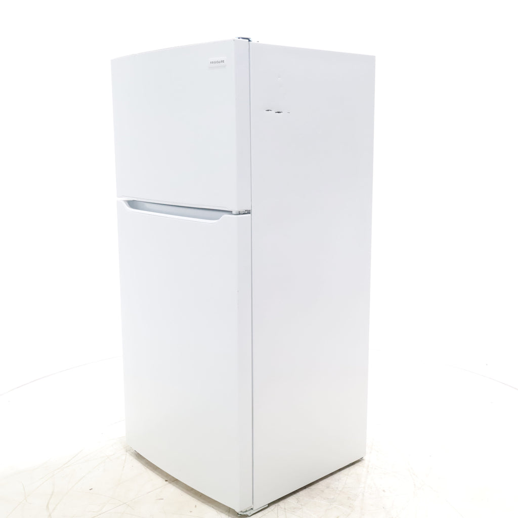 Pictures of White Frigidaire 18.3 cu. ft. Top Freezer Refrigerator with Garage-Ready Design - Scratch & Dent - Moderate - Neu Appliance Outlet - Discount Appliance Outlet in Austin, Tx