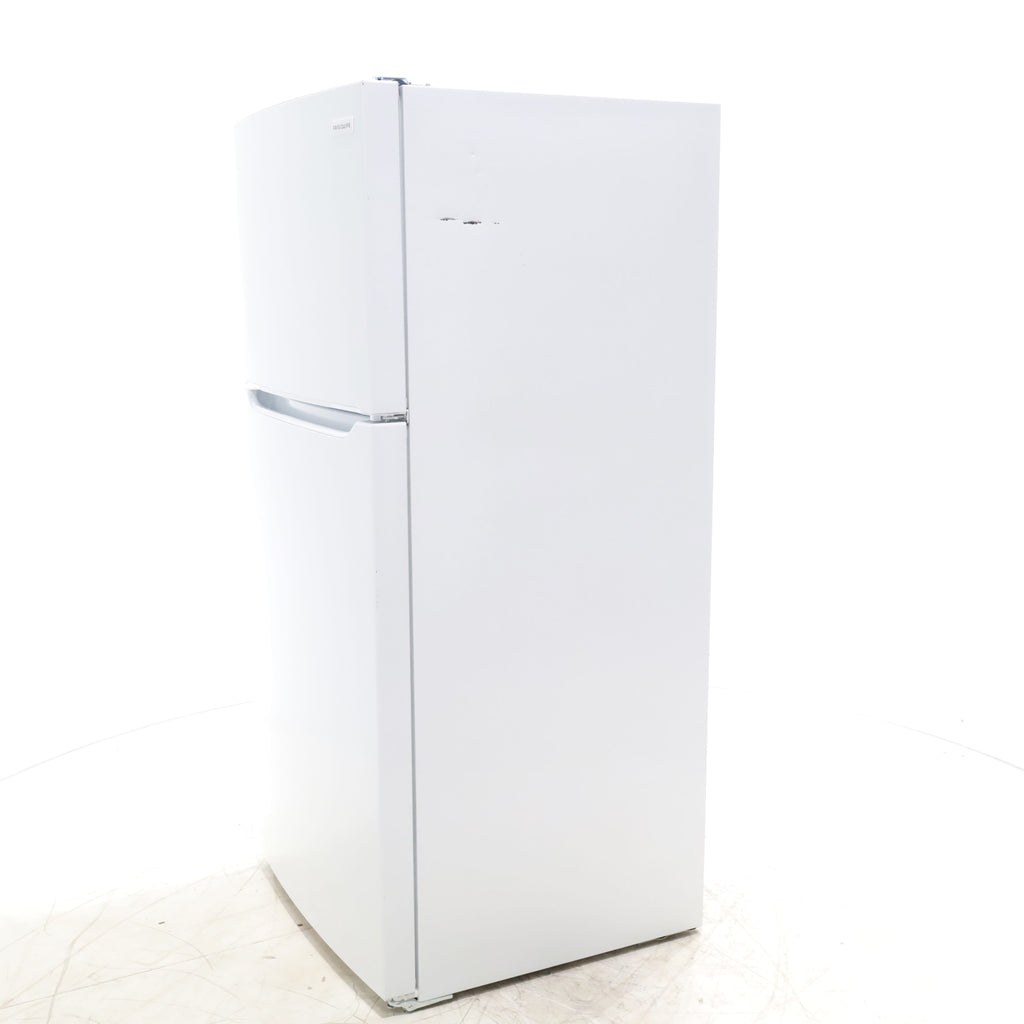 Pictures of White Frigidaire 18.3 cu. ft. Top Freezer Refrigerator with Garage-Ready Design - Scratch & Dent - Moderate - Neu Appliance Outlet - Discount Appliance Outlet in Austin, Tx