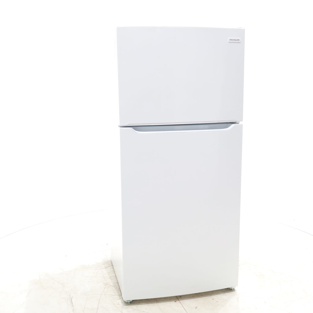 Pictures of White Frigidaire 18.3 cu. ft. Top Freezer Refrigerator with Garage-Ready Design - Scratch & Dent - Moderate - Neu Appliance Outlet - Discount Appliance Outlet in Austin, Tx