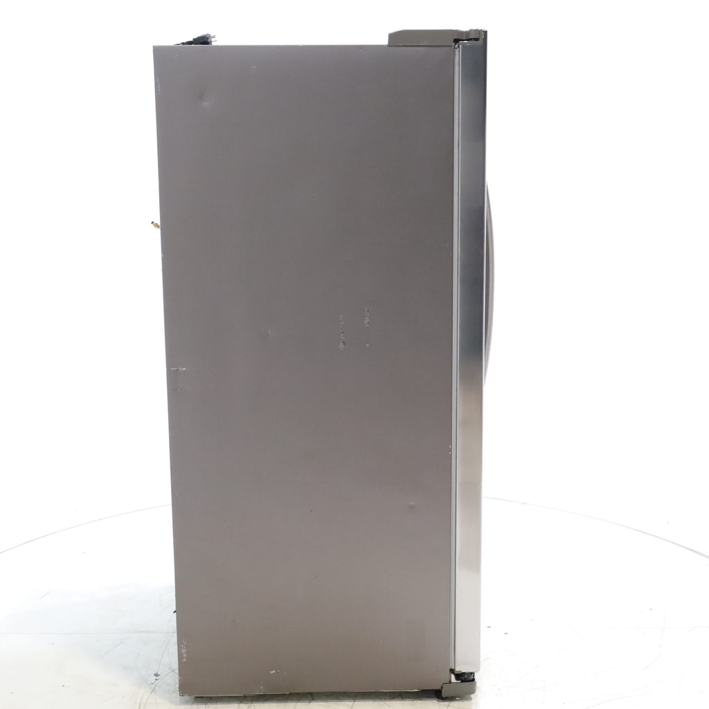 Pictures of Stainless Steel ENERGY STAR Samsung 24.5 cu. ft. Side by Side Refrigerator with Exterior Ice and Water Dispenser - Certified Refurbished - Neu Appliance Outlet - Discount Appliance Outlet in Austin, Tx