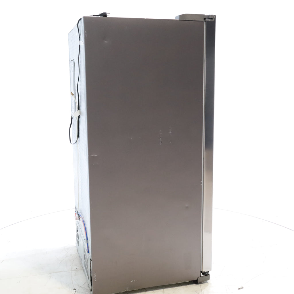 Pictures of Stainless Steel ENERGY STAR Samsung 24.5 cu. ft. Side by Side Refrigerator with Exterior Ice and Water Dispenser - Certified Refurbished - Neu Appliance Outlet - Discount Appliance Outlet in Austin, Tx