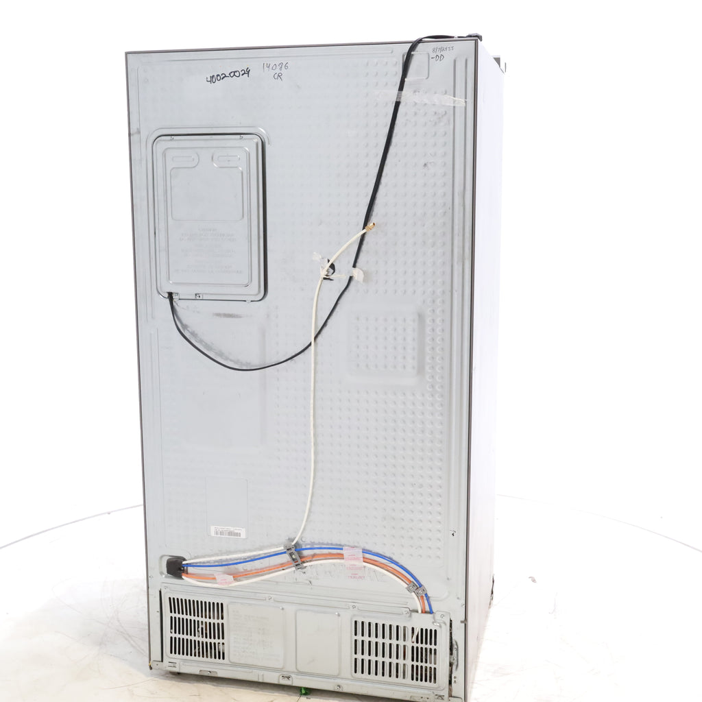 Pictures of Stainless Steel ENERGY STAR Samsung 24.5 cu. ft. Side by Side Refrigerator with Exterior Ice and Water Dispenser - Certified Refurbished - Neu Appliance Outlet - Discount Appliance Outlet in Austin, Tx