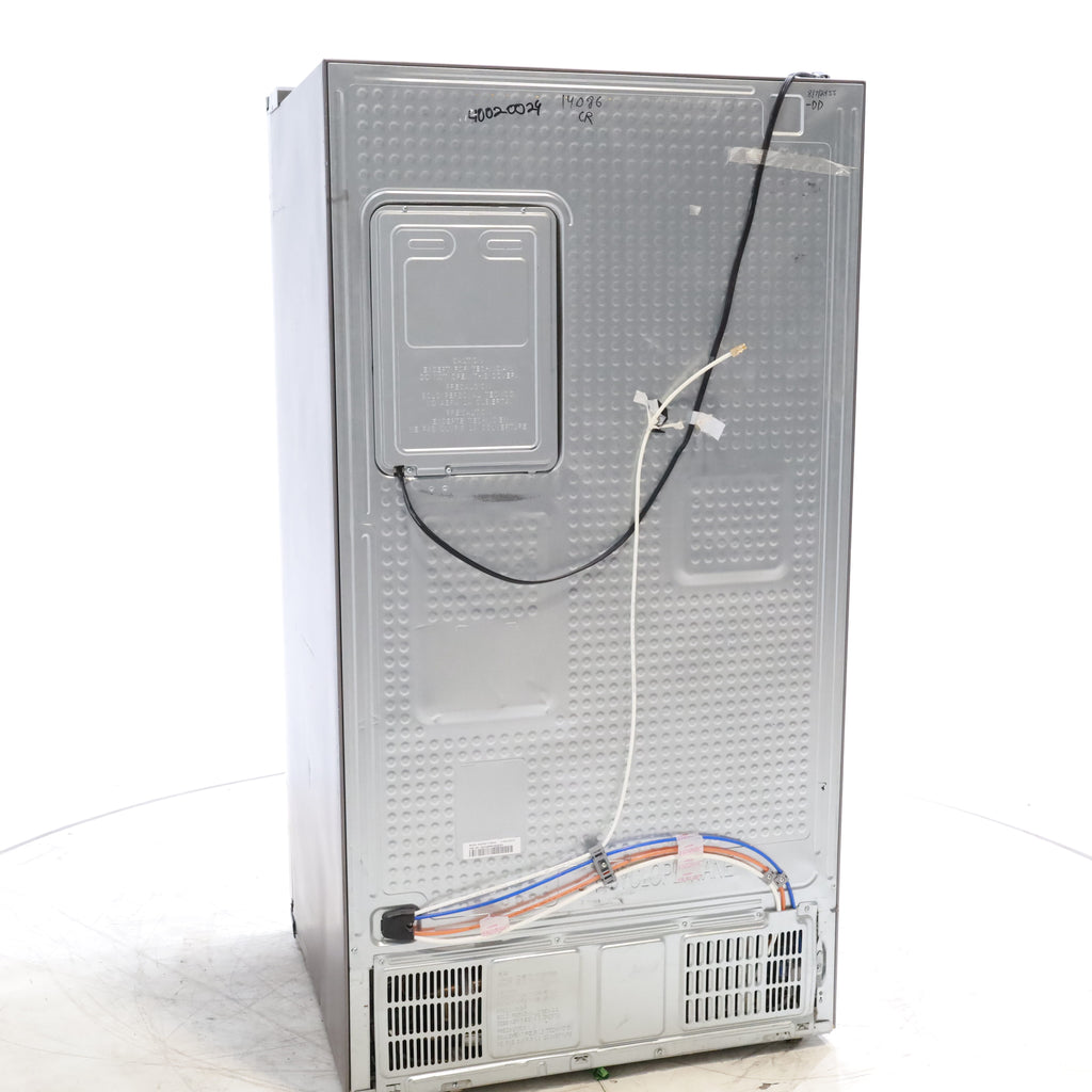 Pictures of Stainless Steel ENERGY STAR Samsung 24.5 cu. ft. Side by Side Refrigerator with Exterior Ice and Water Dispenser - Certified Refurbished - Neu Appliance Outlet - Discount Appliance Outlet in Austin, Tx