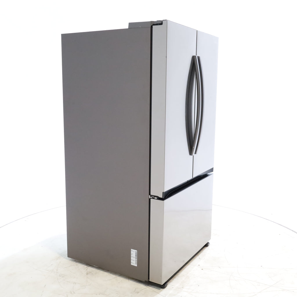 Pictures of Fingerprint Resistant Stainless Steel ENERGY STAR Samsung 32 cu. ft. 3 Door French Door Refrigerator with Dual Auto Ice Maker - Scratch & Dent - Minor - Neu Appliance Outlet - Discount Appliance Outlet in Austin, Tx