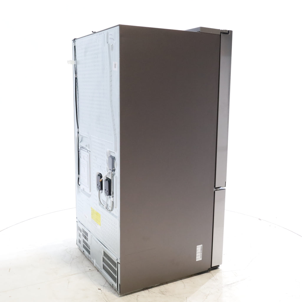 Pictures of Fingerprint Resistant Stainless Steel ENERGY STAR Samsung 32 cu. ft. 3 Door French Door Refrigerator with Dual Auto Ice Maker - Scratch & Dent - Minor - Neu Appliance Outlet - Discount Appliance Outlet in Austin, Tx