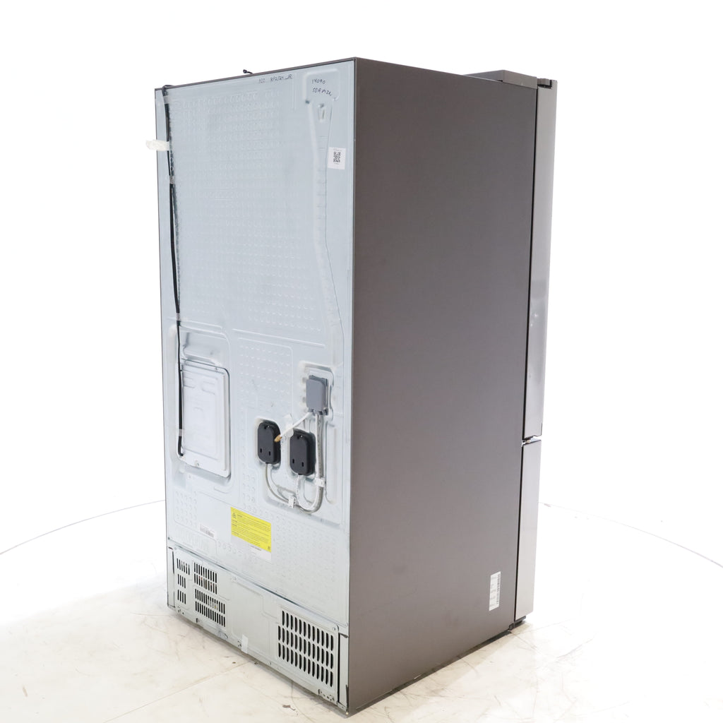 Pictures of Fingerprint Resistant Stainless Steel ENERGY STAR Samsung 32 cu. ft. 3 Door French Door Refrigerator with Dual Auto Ice Maker - Scratch & Dent - Minor - Neu Appliance Outlet - Discount Appliance Outlet in Austin, Tx