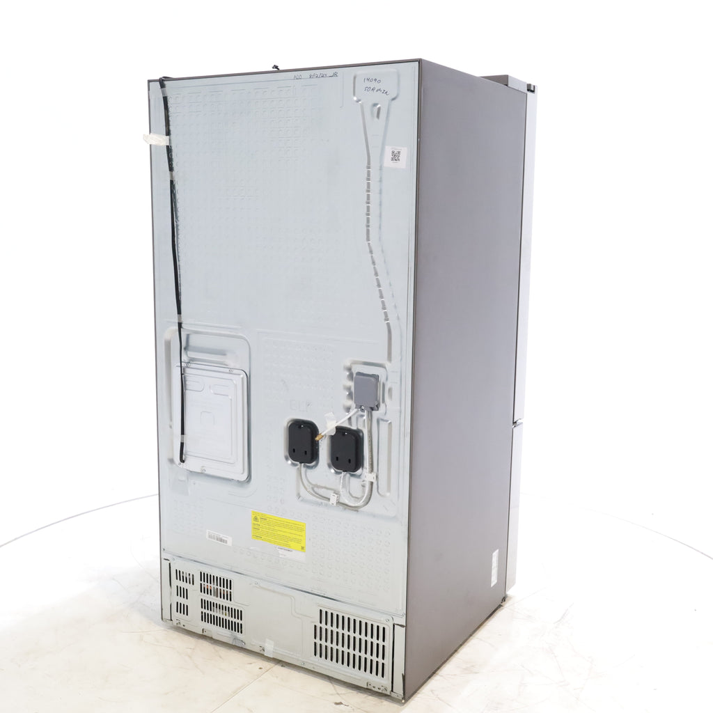 Pictures of Fingerprint Resistant Stainless Steel ENERGY STAR Samsung 32 cu. ft. 3 Door French Door Refrigerator with Dual Auto Ice Maker - Scratch & Dent - Minor - Neu Appliance Outlet - Discount Appliance Outlet in Austin, Tx