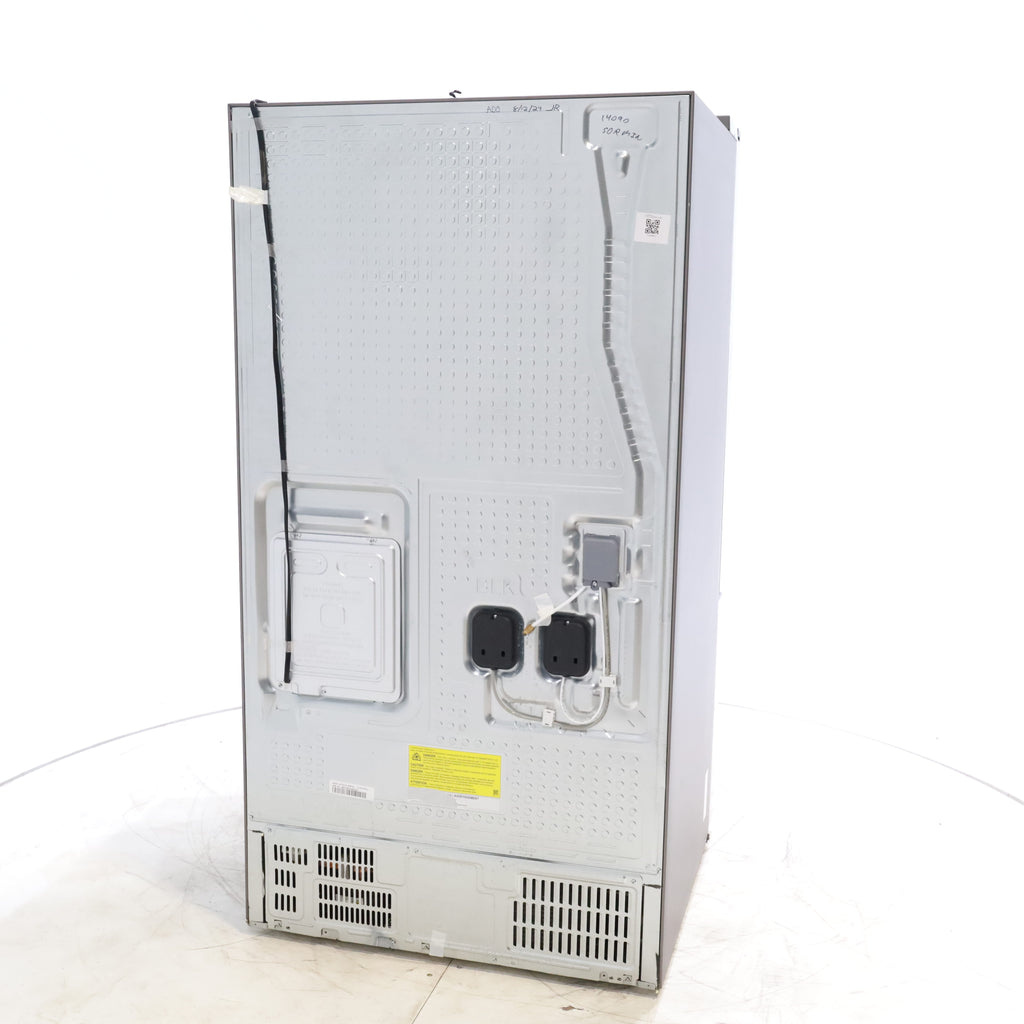 Pictures of Fingerprint Resistant Stainless Steel ENERGY STAR Samsung 32 cu. ft. 3 Door French Door Refrigerator with Dual Auto Ice Maker - Scratch & Dent - Minor - Neu Appliance Outlet - Discount Appliance Outlet in Austin, Tx