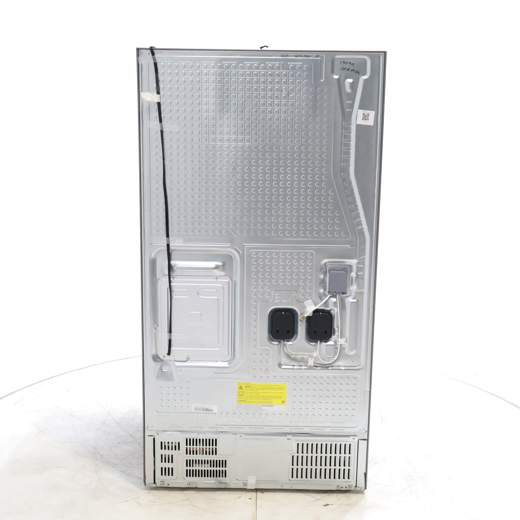 Pictures of Fingerprint Resistant Stainless Steel ENERGY STAR Samsung 32 cu. ft. 3 Door French Door Refrigerator with Dual Auto Ice Maker - Scratch & Dent - Minor - Neu Appliance Outlet - Discount Appliance Outlet in Austin, Tx