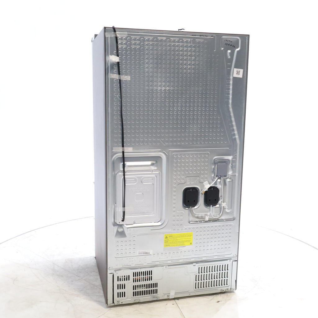 Pictures of Fingerprint Resistant Stainless Steel ENERGY STAR Samsung 32 cu. ft. 3 Door French Door Refrigerator with Dual Auto Ice Maker - Scratch & Dent - Minor - Neu Appliance Outlet - Discount Appliance Outlet in Austin, Tx