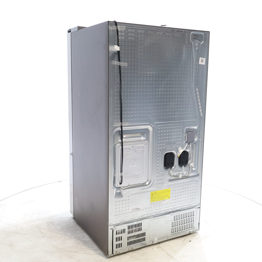 Pictures of Fingerprint Resistant Stainless Steel ENERGY STAR Samsung 32 cu. ft. 3 Door French Door Refrigerator with Dual Auto Ice Maker - Scratch & Dent - Minor - Neu Appliance Outlet - Discount Appliance Outlet in Austin, Tx