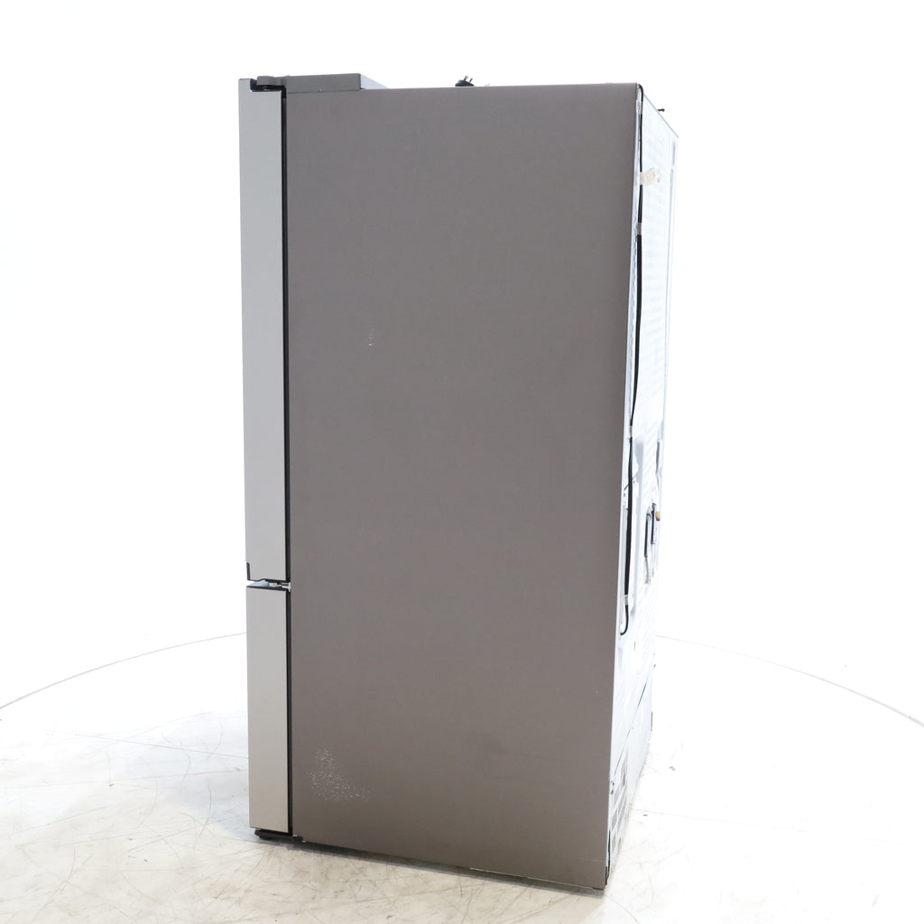 Pictures of Fingerprint Resistant Stainless Steel ENERGY STAR Samsung 32 cu. ft. 3 Door French Door Refrigerator with Dual Auto Ice Maker - Scratch & Dent - Minor - Neu Appliance Outlet - Discount Appliance Outlet in Austin, Tx