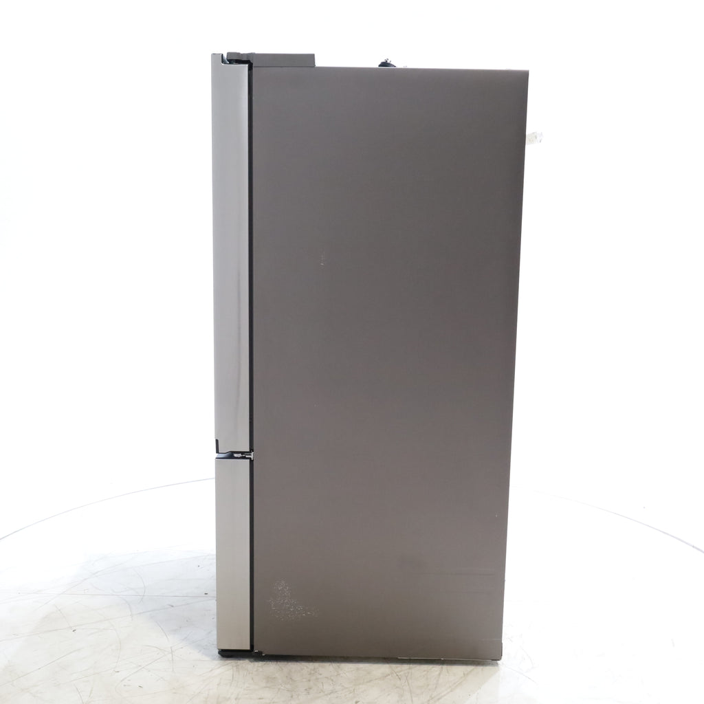 Pictures of Fingerprint Resistant Stainless Steel ENERGY STAR Samsung 32 cu. ft. 3 Door French Door Refrigerator with Dual Auto Ice Maker - Scratch & Dent - Minor - Neu Appliance Outlet - Discount Appliance Outlet in Austin, Tx