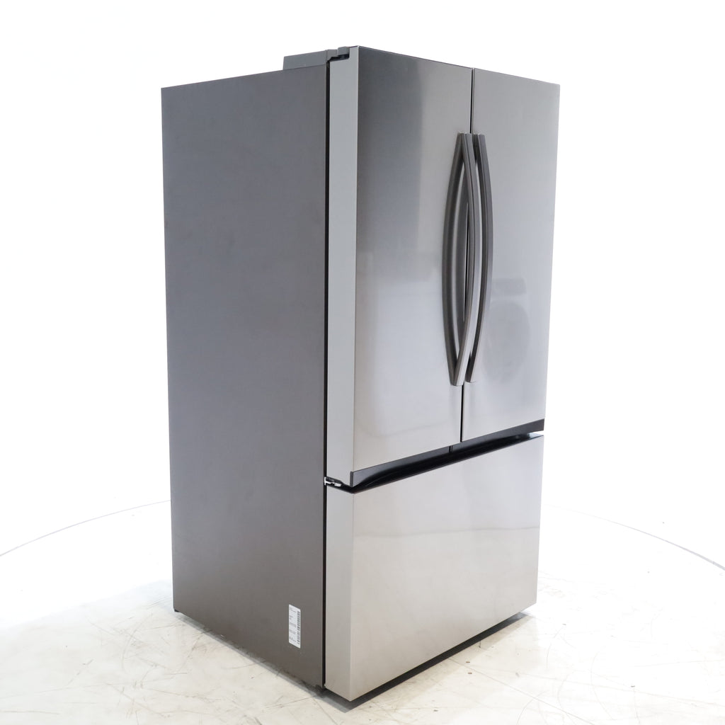 Pictures of Fingerprint Resistant Stainless Steel ENERGY STAR Samsung 32 cu. ft. 3 Door French Door Refrigerator with Dual Auto Ice Maker - Scratch & Dent - Minor - Neu Appliance Outlet - Discount Appliance Outlet in Austin, Tx