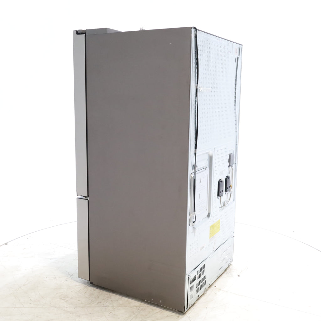 Pictures of Fingerprint Resistant Stainless Steel ENERGY STAR Samsung 32 cu. ft. 3 Door French Door Refrigerator with Dual Auto Ice Maker - Scratch & Dent - Minor - Neu Appliance Outlet - Discount Appliance Outlet in Austin, Tx