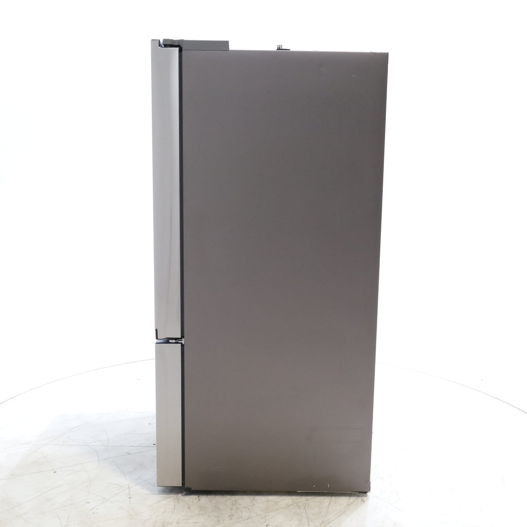 Pictures of Fingerprint Resistant Stainless Steel ENERGY STAR Samsung 32 cu. ft. 3 Door French Door Refrigerator with Dual Auto Ice Maker - Scratch & Dent - Minor - Neu Appliance Outlet - Discount Appliance Outlet in Austin, Tx