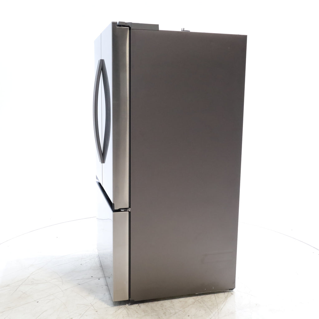 Pictures of Fingerprint Resistant Stainless Steel ENERGY STAR Samsung 32 cu. ft. 3 Door French Door Refrigerator with Dual Auto Ice Maker - Scratch & Dent - Minor - Neu Appliance Outlet - Discount Appliance Outlet in Austin, Tx