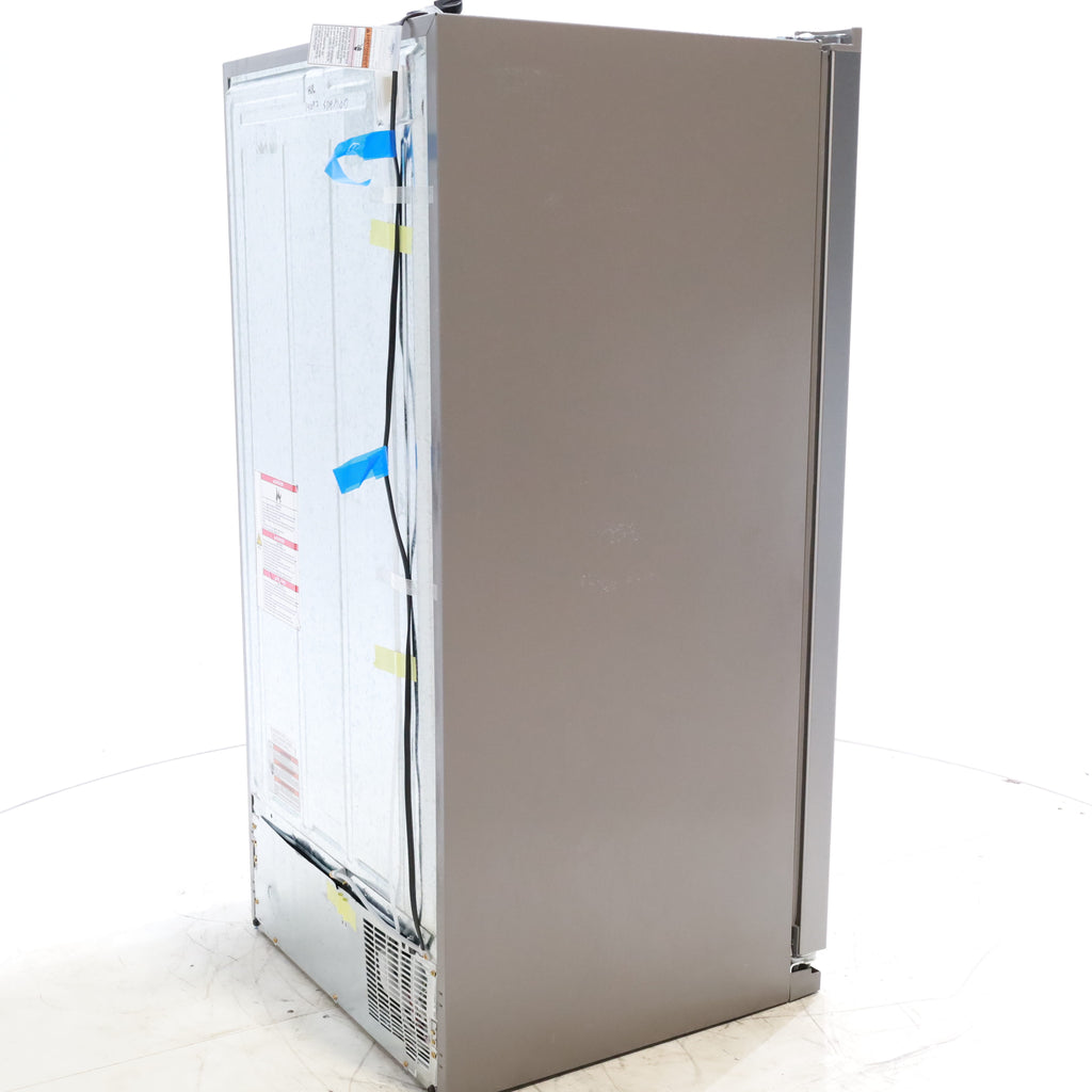 Pictures of 33 in. Wide Fingerprint-Resistant Stainless Steel Whirlpool 21.4 cu. ft. Side by Side Refrigerator with In Door Ice and Water Dispenser - Scratch & Dent - Moderate - Neu Appliance Outlet - Discount Appliance Outlet in Austin, Tx