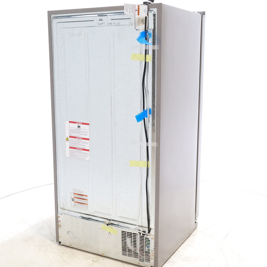 Pictures of 33 in. Wide Fingerprint-Resistant Stainless Steel Whirlpool 21.4 cu. ft. Side by Side Refrigerator with In Door Ice and Water Dispenser - Scratch & Dent - Moderate - Neu Appliance Outlet - Discount Appliance Outlet in Austin, Tx