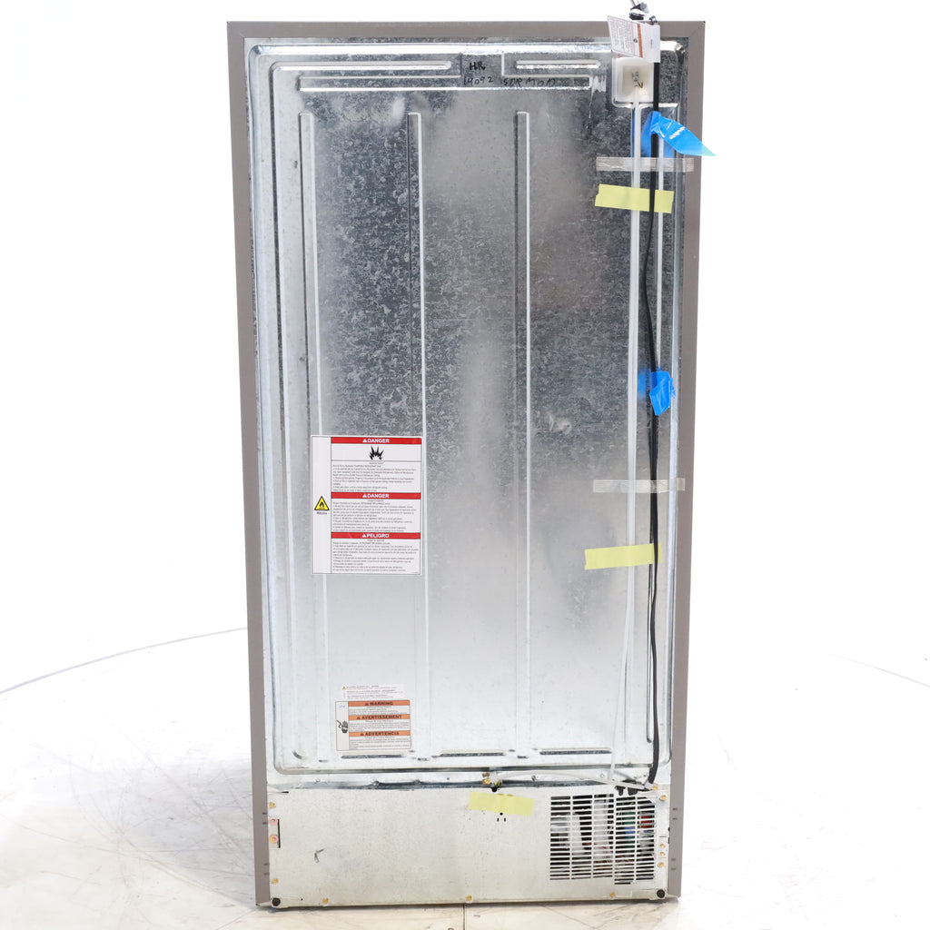 Pictures of 33 in. Wide Fingerprint-Resistant Stainless Steel Whirlpool 21.4 cu. ft. Side by Side Refrigerator with In Door Ice and Water Dispenser - Scratch & Dent - Moderate - Neu Appliance Outlet - Discount Appliance Outlet in Austin, Tx