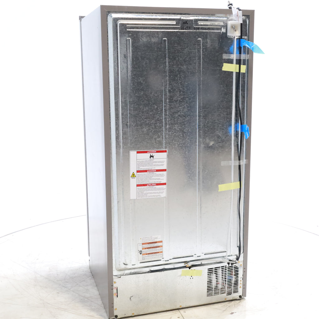 Pictures of 33 in. Wide Fingerprint-Resistant Stainless Steel Whirlpool 21.4 cu. ft. Side by Side Refrigerator with In Door Ice and Water Dispenser - Scratch & Dent - Moderate - Neu Appliance Outlet - Discount Appliance Outlet in Austin, Tx