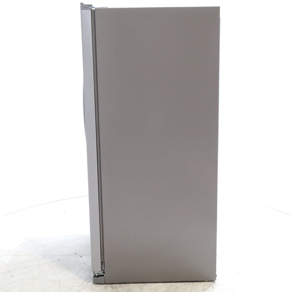 Pictures of 33 in. Wide Fingerprint-Resistant Stainless Steel Whirlpool 21.4 cu. ft. Side by Side Refrigerator with In Door Ice and Water Dispenser - Scratch & Dent - Moderate - Neu Appliance Outlet - Discount Appliance Outlet in Austin, Tx