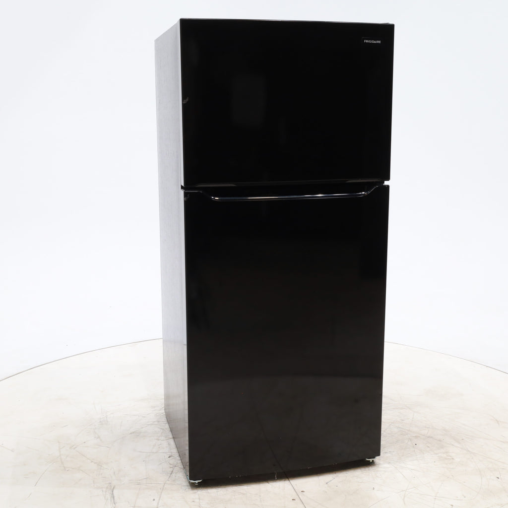 Pictures of Black Frigidaire 18.3 cu. ft. Top Freezer Refrigerator with Even Temp Cooling System - Scratch & Dent - Minor - Neu Appliance Outlet - Discount Appliance Outlet in Austin, Tx