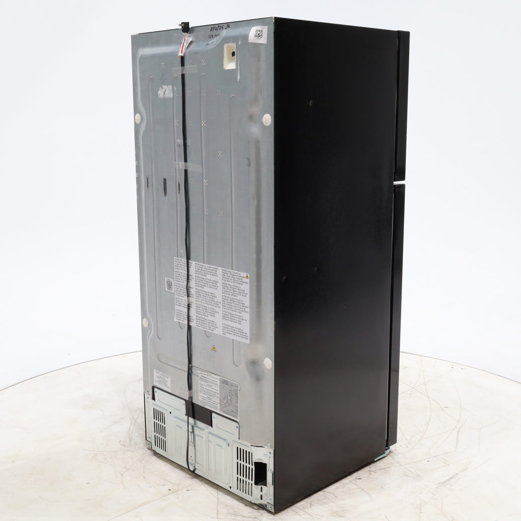 Pictures of Black Frigidaire 18.3 cu. ft. Top Freezer Refrigerator with Even Temp Cooling System - Scratch & Dent - Minor - Neu Appliance Outlet - Discount Appliance Outlet in Austin, Tx