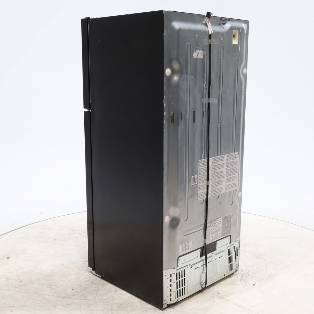 Pictures of Black Frigidaire 18.3 cu. ft. Top Freezer Refrigerator with Even Temp Cooling System - Scratch & Dent - Minor - Neu Appliance Outlet - Discount Appliance Outlet in Austin, Tx