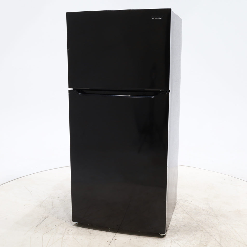 Pictures of Black Frigidaire 18.3 cu. ft. Top Freezer Refrigerator with Even Temp Cooling System - Scratch & Dent - Minor - Neu Appliance Outlet - Discount Appliance Outlet in Austin, Tx