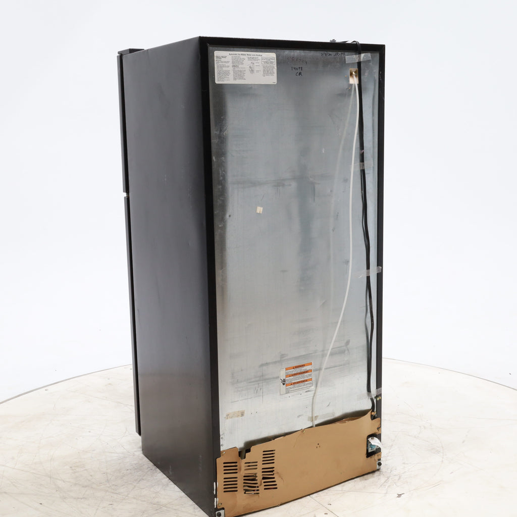 Pictures of 30" Wide Whirlpool Black Top Freezer 18.2 cu ft Refrigerator with Ice Maker - Certified Refurbished - Neu Appliance Outlet - Discount Appliance Outlet in Austin, Tx