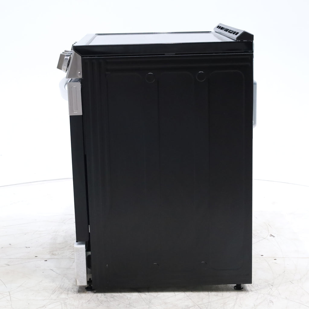 Pictures of PrintProof Stainless Steel LG 6.3 cu. ft. 5 Element Radiant Ceramic Glass Cooktop Slide-In Electric Range with Air Fry - Scratch & Dent - Minor - Neu Appliance Outlet - Discount Appliance Outlet in Austin, Tx