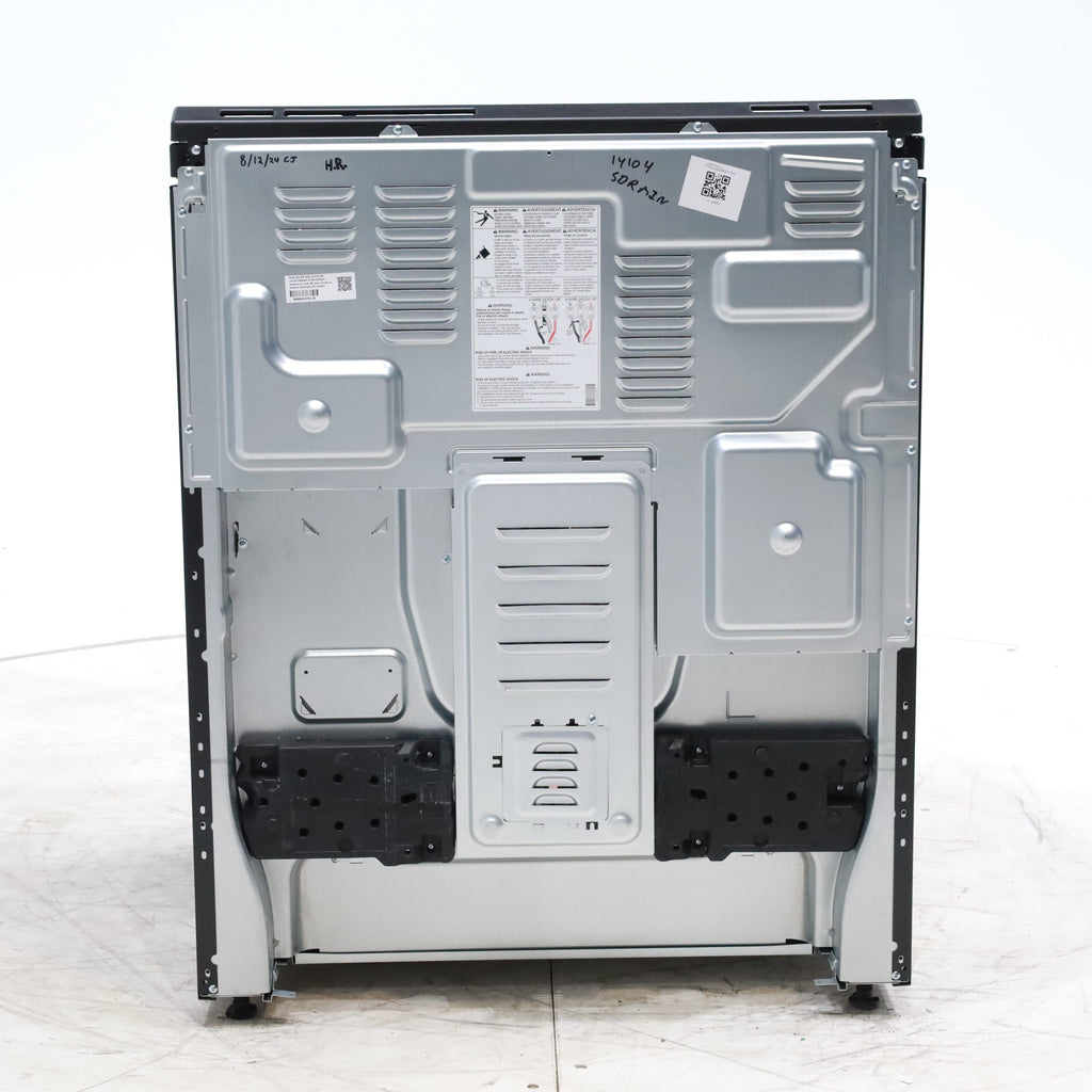 Pictures of PrintProof Stainless Steel LG 6.3 cu. ft. 5 Element Radiant Ceramic Glass Cooktop Slide-In Electric Range with Air Fry - Scratch & Dent - Minor - Neu Appliance Outlet - Discount Appliance Outlet in Austin, Tx