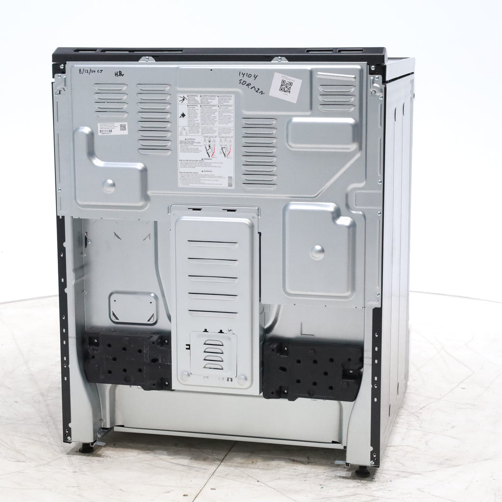 Pictures of PrintProof Stainless Steel LG 6.3 cu. ft. 5 Element Radiant Ceramic Glass Cooktop Slide-In Electric Range with Air Fry - Scratch & Dent - Minor - Neu Appliance Outlet - Discount Appliance Outlet in Austin, Tx