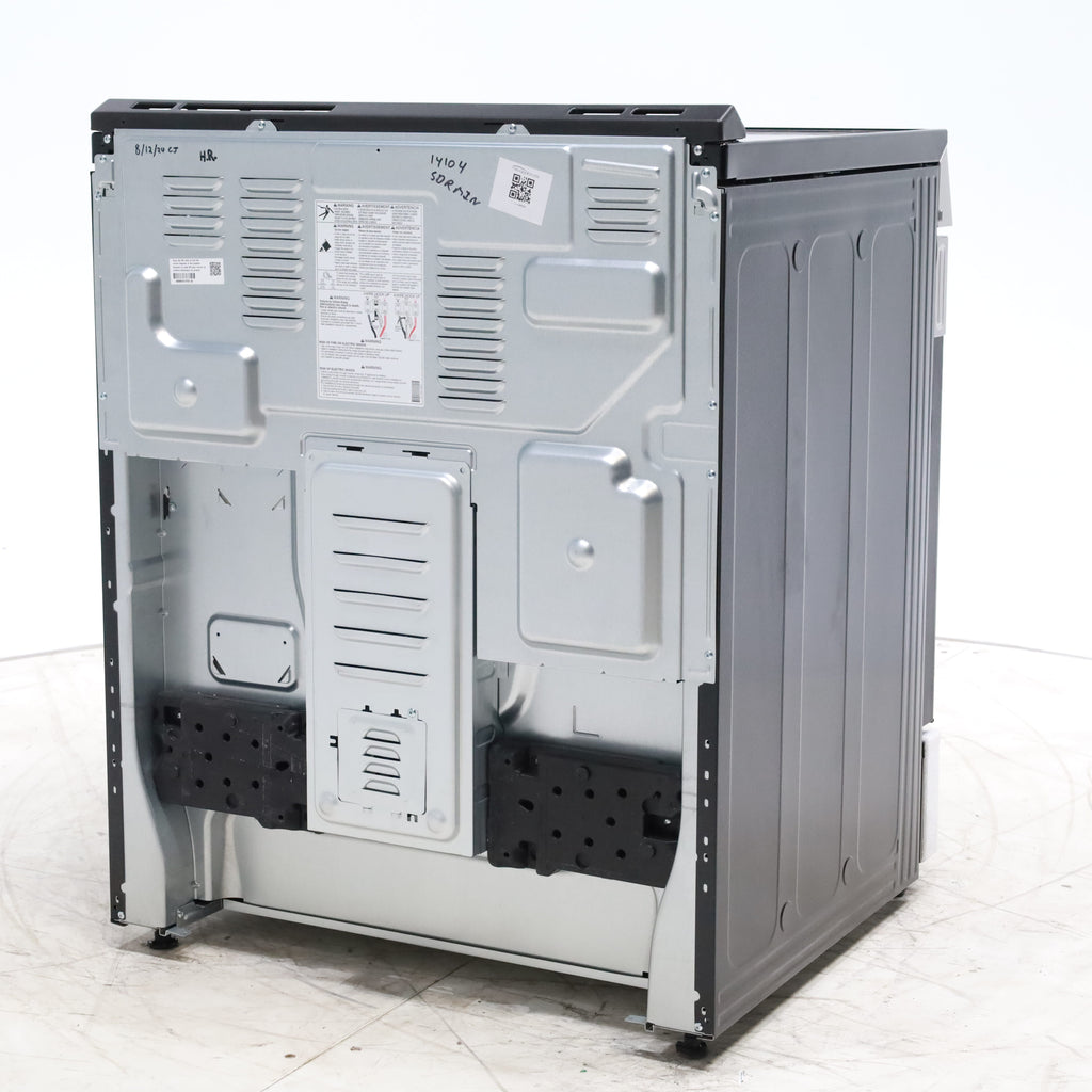 Pictures of PrintProof Stainless Steel LG 6.3 cu. ft. 5 Element Radiant Ceramic Glass Cooktop Slide-In Electric Range with Air Fry - Scratch & Dent - Minor - Neu Appliance Outlet - Discount Appliance Outlet in Austin, Tx