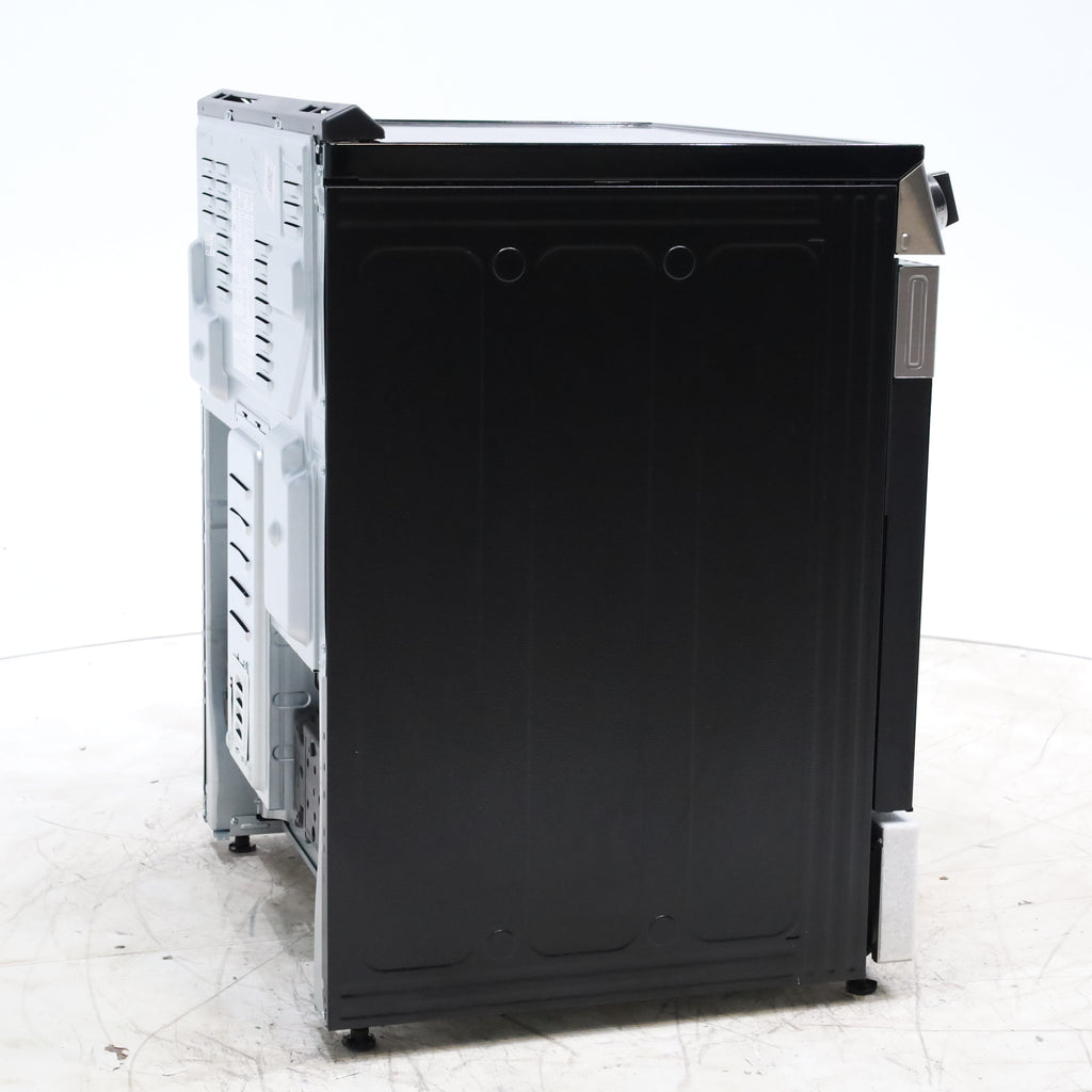 Pictures of PrintProof Stainless Steel LG 6.3 cu. ft. 5 Element Radiant Ceramic Glass Cooktop Slide-In Electric Range with Air Fry - Scratch & Dent - Minor - Neu Appliance Outlet - Discount Appliance Outlet in Austin, Tx