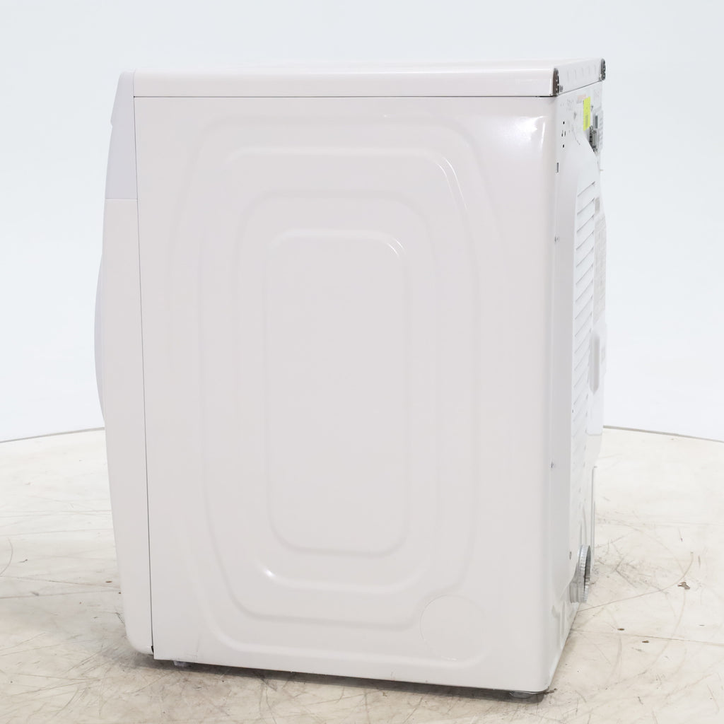 Pictures of White Samsung 7.5 cu. ft. Front Load Electric Dryer with Smart Care - Scratch and Dent - Minor - Neu Appliance Outlet - Discount Appliance Outlet in Austin, Tx