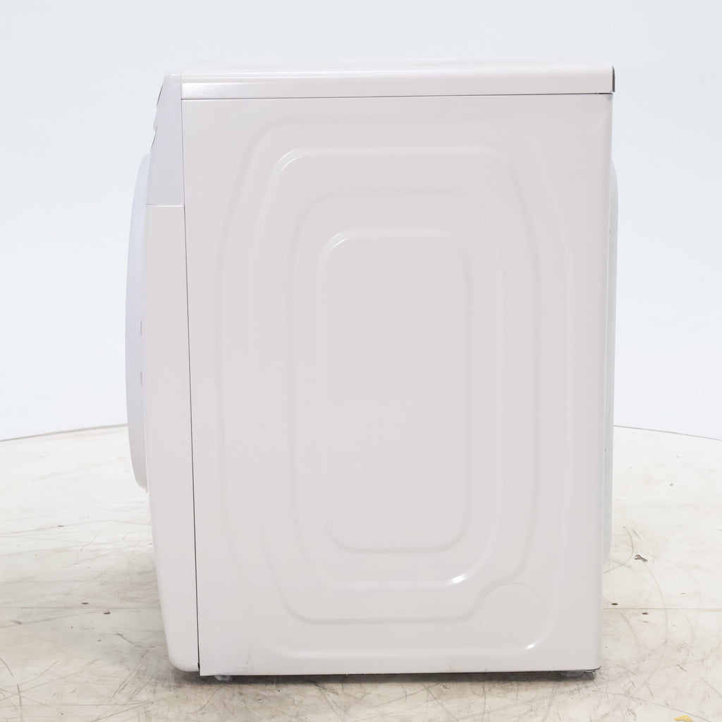 Pictures of White Samsung 7.5 cu. ft. Front Load Electric Dryer with Smart Care - Scratch and Dent - Minor - Neu Appliance Outlet - Discount Appliance Outlet in Austin, Tx