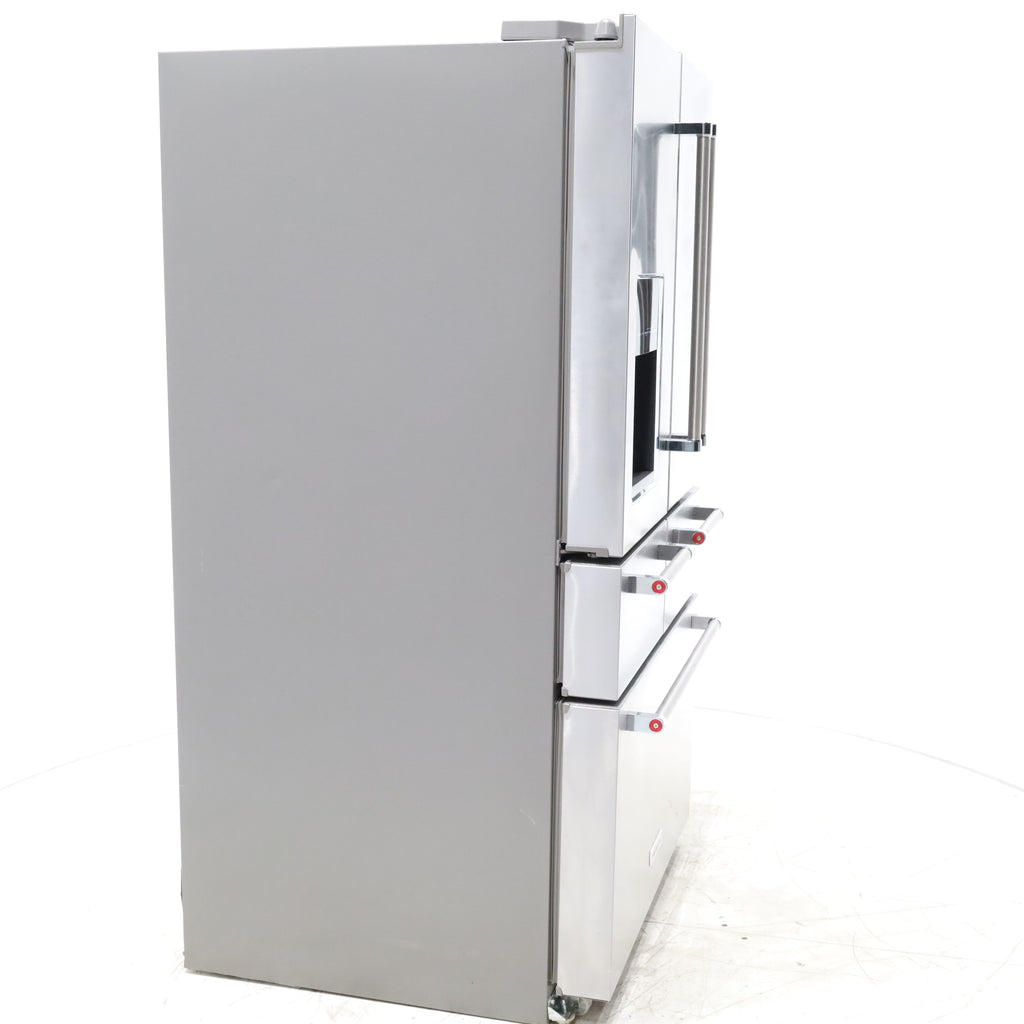 Pictures of Stainless Steel KitchenAid 25.8 cu. ft. 5 Door Refrigerator with External Ice and Water Dispenser - Certified Refurbished - Neu Appliance Outlet - Discount Appliance Outlet in Austin, Tx