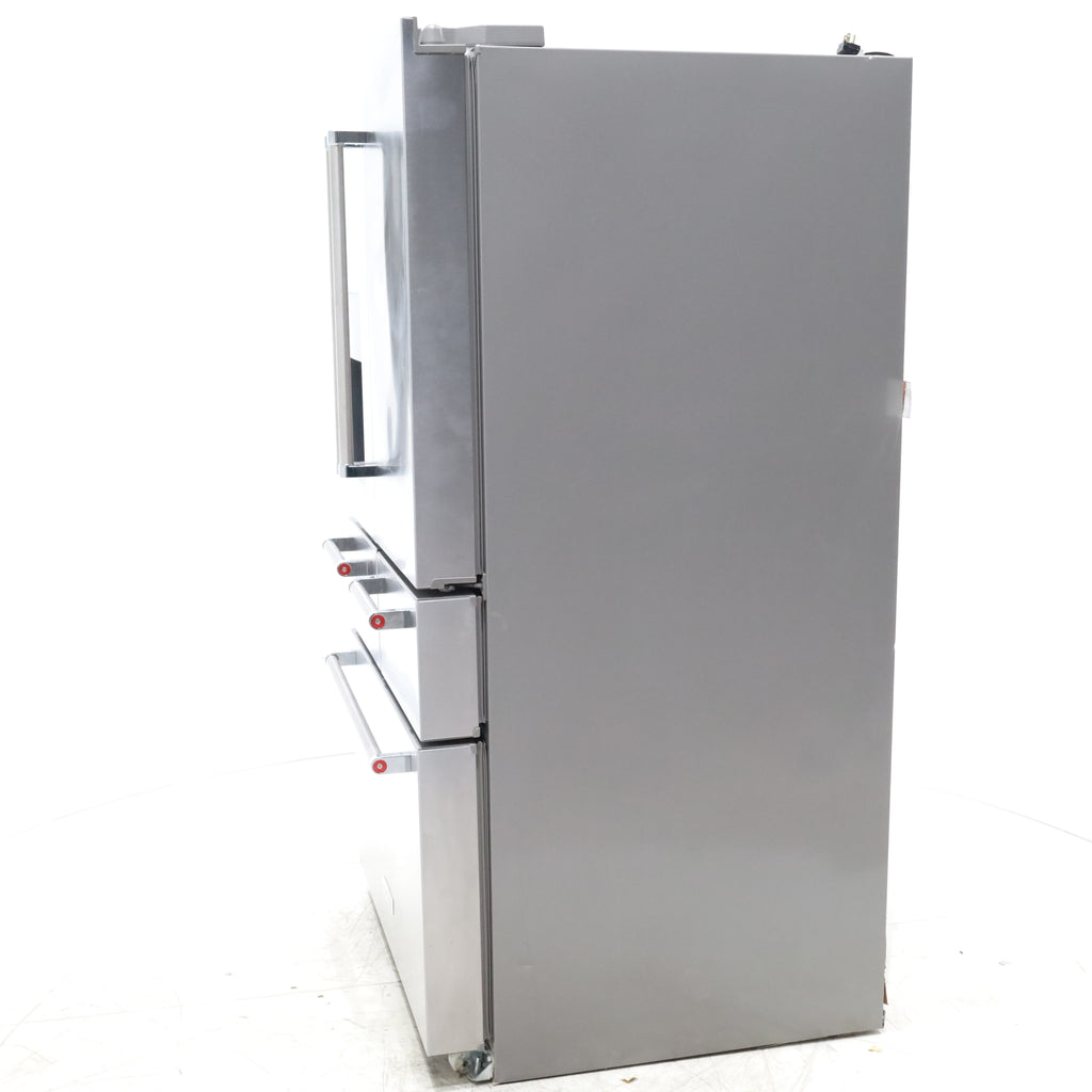 Pictures of Stainless Steel KitchenAid 25.8 cu. ft. 5 Door Refrigerator with External Ice and Water Dispenser - Certified Refurbished - Neu Appliance Outlet - Discount Appliance Outlet in Austin, Tx