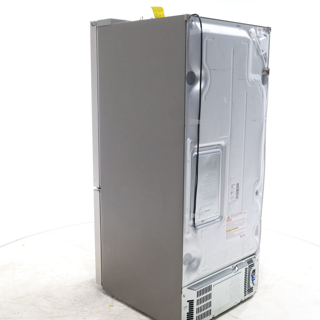 Pictures of 30" Wide Stainless Steel ENERGY STAR LG 21.8 cu. ft. French Door 3 Door Refrigerator with Exterior Water Dispenser - Scratch & Dent - Minor - Neu Appliance Outlet - Discount Appliance Outlet in Austin, Tx