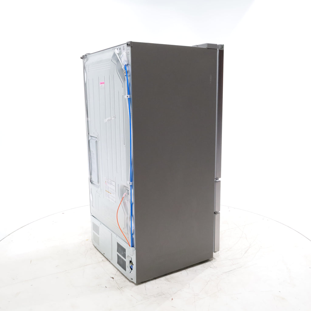 Pictures of PrintProof Stainless Steel ENERGY STAR LG 28 cu. ft. 4 Door French Door Refrigerator with Craft Ice - Scratch & Dent - Minor - Neu Appliance Outlet - Discount Appliance Outlet in Austin, Tx