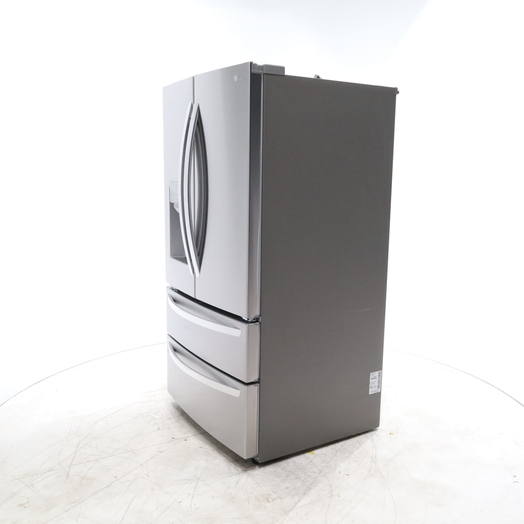 Pictures of PrintProof Stainless Steel ENERGY STAR LG 28 cu. ft. 4 Door French Door Refrigerator with Craft Ice - Scratch & Dent - Minor - Neu Appliance Outlet - Discount Appliance Outlet in Austin, Tx