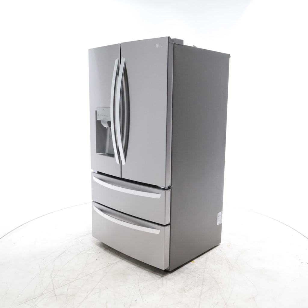 Pictures of PrintProof Stainless Steel ENERGY STAR LG 28 cu. ft. 4 Door French Door Refrigerator with Craft Ice - Scratch & Dent - Minor - Neu Appliance Outlet - Discount Appliance Outlet in Austin, Tx